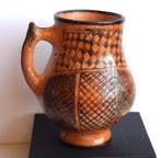 IDEQQI aardewerken pot Kabylische Berber in terra cotta -