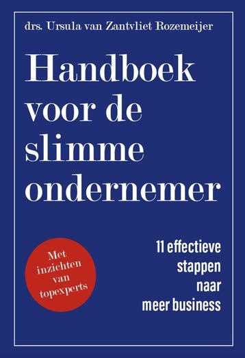 9789493187313 Handboek voor de slimme ondernemer, Verzenden, Zo goed als nieuw, Ursula van Zantvliet Rozemeijer