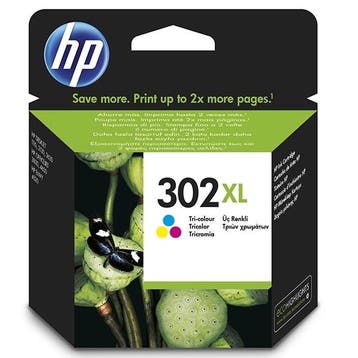 HP 302XL (F6U67AE) inktcartridge kleur hoge capaciteit, Verzenden, Nieuw, HP