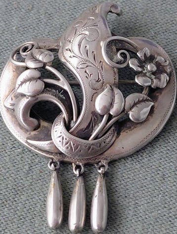 Zonder minimumprijs - Broche Zilver - Geka Kaplan design