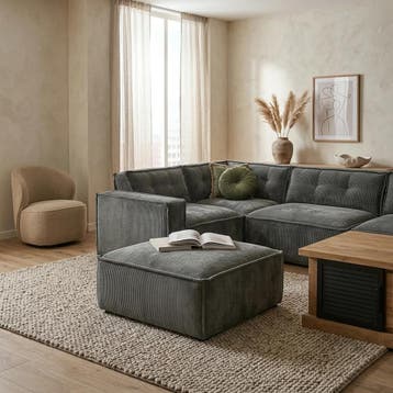 Dragon modulaire hoekbank | Easy Sofa, Ophalen of Verzenden, Nieuw