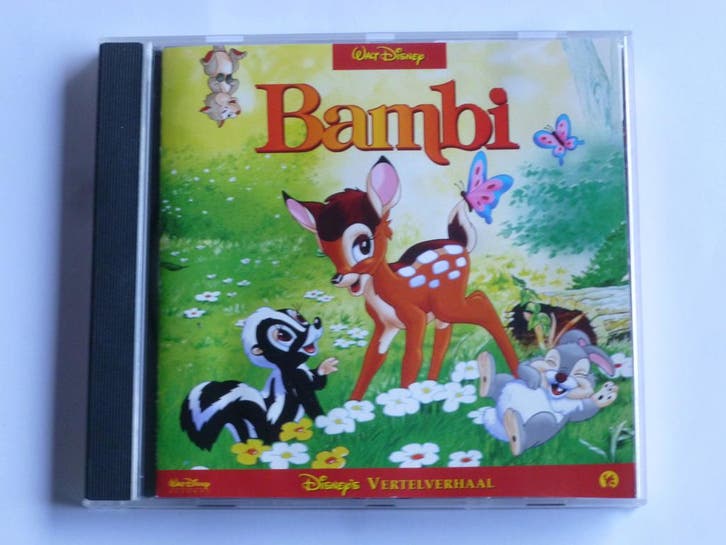 Bambi - Disneys Vertelverhaal, Cd's en Dvd's, Cd's | Kinderen en Jeugd, Zo goed als nieuw, Ophalen of Verzenden