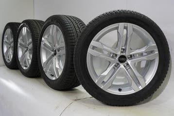 Audi A4 Allroad B9 18 inch velgen Michelin Winterbanden Nieu, Auto-onderdelen, 18 inch, Gebruikt, Velg(en), Winterbanden