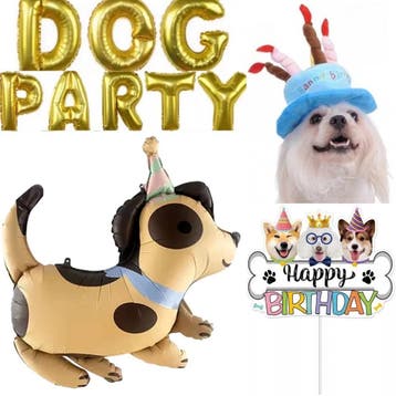 Honden cadeau- en snack pakket met 3 muffins en 2 speeltjes, Ophalen of Verzenden, Nieuw