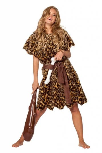Holbewoonster verkleedkleding vrouw, Kleding | Dames, Carnavalskleding en Feestkleding, Ophalen of Verzenden, Nieuw
