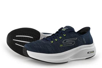 Skechers Instappers in maat 43 Blauw, Overige typen, Zo goed als nieuw, Skechers, Verzenden