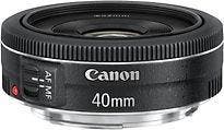 Canon EF 40 mm F2.8 STM 52 mm filter (geschikt voor Canon, Verzenden, Zo goed als nieuw, Standaardlens