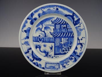 Bord - Porselein - Kangxi 1662-1722
