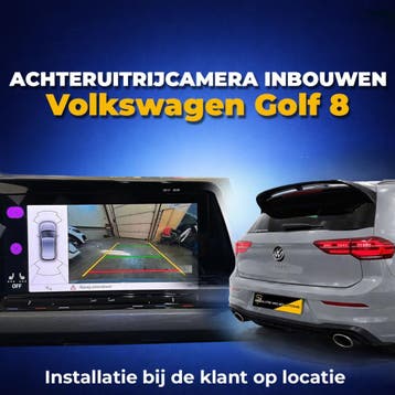 Volkswagen Golf 8 Achteruitrijcamera INBOUW, Nieuw