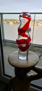 Glasfabriek Leerdam - Siem van der Marel - Vaas - Serica, Antiek en Kunst, Antiek | Glas en Kristal