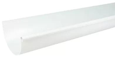 NICOLL Techtan LG33 PVC-Ti mastgoot L 4m wit, Doe-het-zelf en Verbouw, Buizen en Afvoer, Ophalen of Verzenden