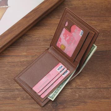 Slanke Heren Portemonnee: RFID-blokkerend, Minimalistisch Cr, Verzenden, Nieuw