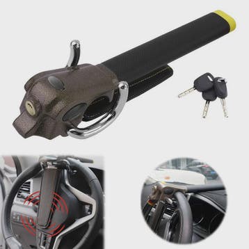 Universeel Aluminium Anti-diefstal Stuurwielslot met Airbag, Verzenden, Nieuw