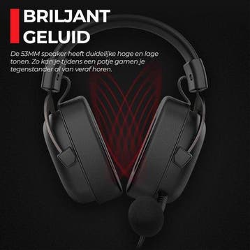 2dekans | Gamenote Gaming Headset - PC, Xbox, PS4 - Met, Ophalen of Verzenden, Zo goed als nieuw
