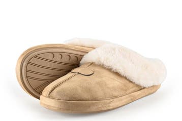 Super Cracks Pantoffels in maat 40 Beige, Verzenden, Beige, Zo goed als nieuw, Super Cracks