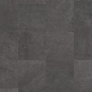 Klik pvc tegel  |  Quick-Step Alpha Leisteen Zwart AVST40035, Ophalen, Nieuw