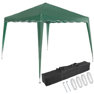 Vouwbare Party-tent Capri 3x3m Groen (3x3 meter), Verzenden, Nieuw