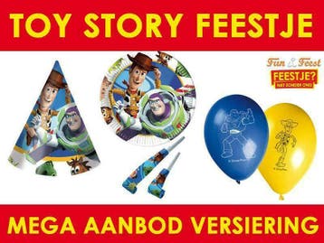 Toy Story kinderfeestje - feestartikelen en versiering, Ophalen of Verzenden, Nieuw