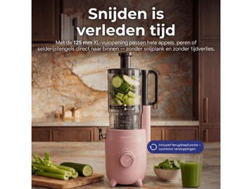 Safecourt Kitchen Slow Juicer - krachtige motor [Pre-cutter, Verzenden, Nieuw