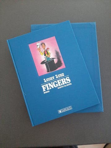 Lucky Luke T52 - Fingers - Signé - C + emboitage - 1 Album -, Boeken, Stripboeken, Nieuw