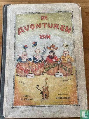 Baard en Kale - De avonturen van Janmaat en de sinjoor -..., Eén stripboek, Verzenden, Gelezen, Dineur, Fernand, Gillain, Henry.