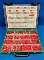 Kit BIG RED 1600 rode kabelschoenen  voor draad 0,5-1,5 mm, Verzenden, Nieuw, Overige typen