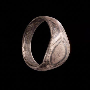Viking periode Zilver Prachtige Odins Oogring – Hringr –