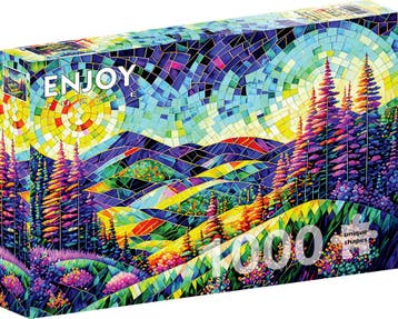 Over the Hills to Dreamland Puzzel (1000 stukjes) | Enjoy, Hobby en Vrije tijd, Verzenden, Nieuw