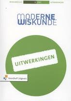 Moderne wiskunde 5 5 vwo A/C Uitwerkingen 9789001795689, Boeken, Verzenden, Zo goed als nieuw