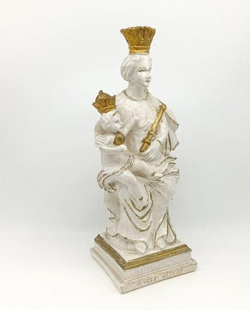 Figuur - Notre Dame de Basse Wavre - 31,5 cm - Gips