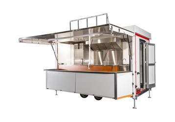 Foodtruck kopen | Verkoopwagen 450 | Nieuw | Mobiele keuken, Ophalen