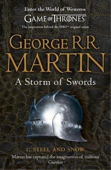 A Storm Of Swords: Part 1 Steel And Snow (Reissue) Book 3, Ophalen of Verzenden, Nieuw, George R.R. Martin