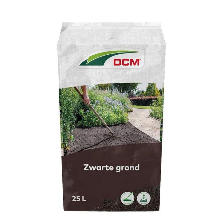 DCM Bemeste Zwarte grond 25 liter, Tuin en Terras, Aarde en Mest, Ophalen of Verzenden
