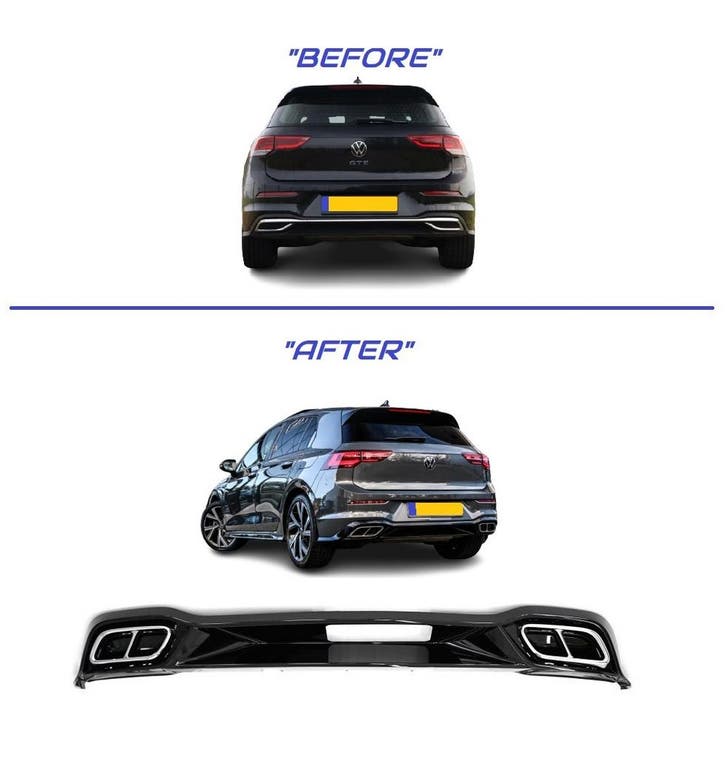 Carnamics Diffuser | Volkswagen Golf 20- 5-d (VIII) | OEM-St, Auto-onderdelen, Carrosserie en Plaatwerk, Nieuw, Verzenden