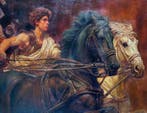 Svnder (XXI) - La corsa verso la gloria, Antiek en Kunst, Kunst | Schilderijen | Modern
