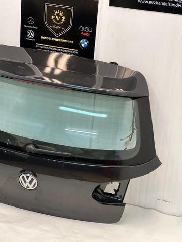 VW Golf VI bj.2012 achterklep metallic grijs LA9W, Gebruikt, Achter, Volkswagen, Achterklep