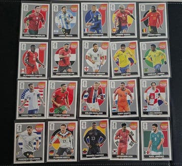 2026 Panini World Cup Stickers Cristiano Ronaldo, Erling, Nieuw