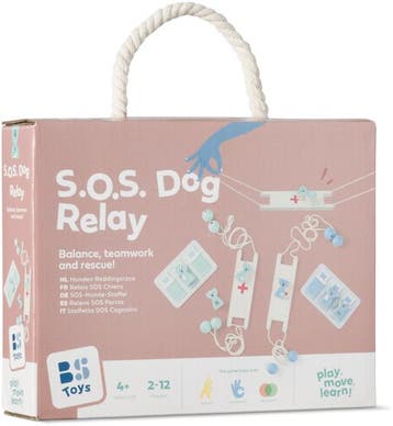Honden Reddingsrace - Kinderspel | BS - Buitenspeelgoed, Verzenden, Nieuw