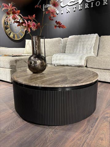 Russo salontafel van Richmond Interiors, Huis en Inrichting, Tafels | Salontafels, Nieuw, Overige houtsoorten