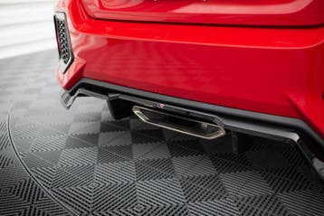 Maxton Diffuser Splitter Honda Civic SI Mk10 - Rood met, Verzenden