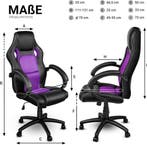 Ergonomische Bureaustoel - Office Chair - Gamestoel - Volwas, Verzenden, Zo goed als nieuw