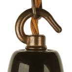 Fitting Keramiek Zwart Hook Brons E27, Ophalen of Verzenden, Nieuw