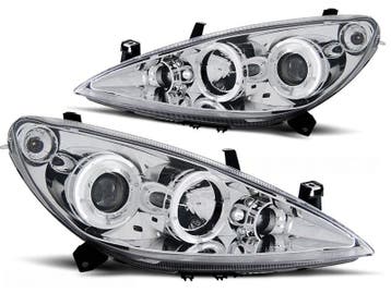 Peugeot 307 Koplampenset E-keur | 59% Korting, Auto-onderdelen, Verlichting, Ophalen of Verzenden, Nieuw, Peugeot