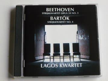 Beethoven - Strijkkwartet 3, Bartok / Lagos Kwartet, Ophalen of Verzenden, Zo goed als nieuw