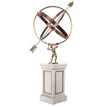 Zonnewijzer Hercules Z1 & sokkel S106 Decoratie, Verzenden, Nieuw