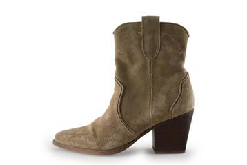 Manfield Cowboy laarzen in maat 38 Beige, Verzenden, Beige, Zo goed als nieuw, Manfield