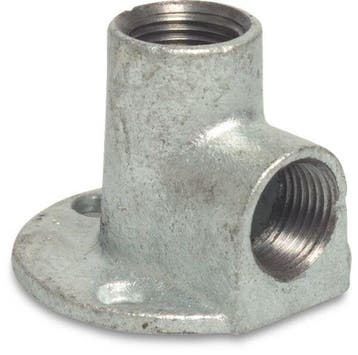 Verzinkt nr. 471 muurplaat 90o bi x bi-¾, Verzenden, Nieuw