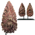 set van Tempel-deurpostornamenten - Tabanan - Bali -