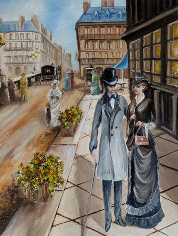 Clara Lumiere (XX-XXI) - Per le vie di Parigi, Antiek en Kunst