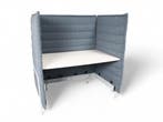 Vitra Alcove Plus Desk, formaat M, grijs-blauw met wit, Overige plaatsen, Ophalen of Verzenden, Gebruikt, Bureau
